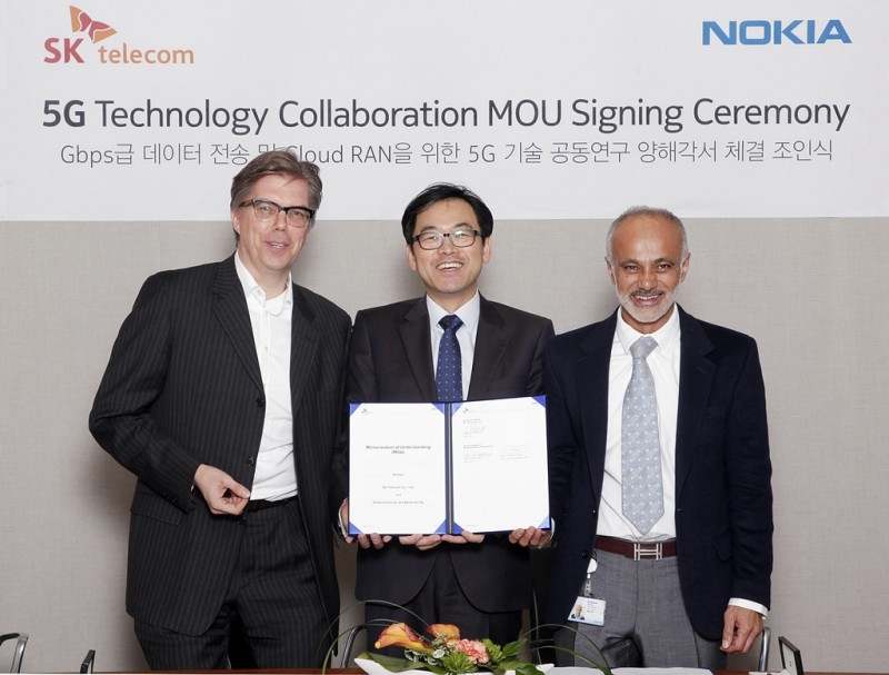 SK Telecom Strengthens Cooperation with Nokia for Development of 5G Technologies