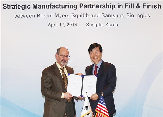 Bristol-Myers Squibb and Samsung BioLogics Expand Manufacturing Agreement