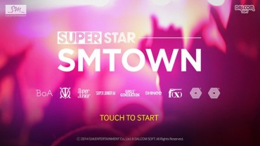 SM Entertainment Launchs Mobile Rhythm Game, SuperStar SMTown