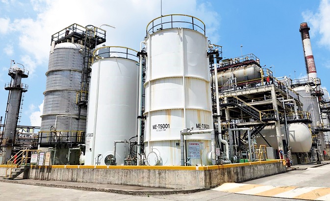 This Aug. 26, 2022, file photo shows SK Innovation's main refinery complex in Ulsan, some 300 kilometers southeast of Seoul. 