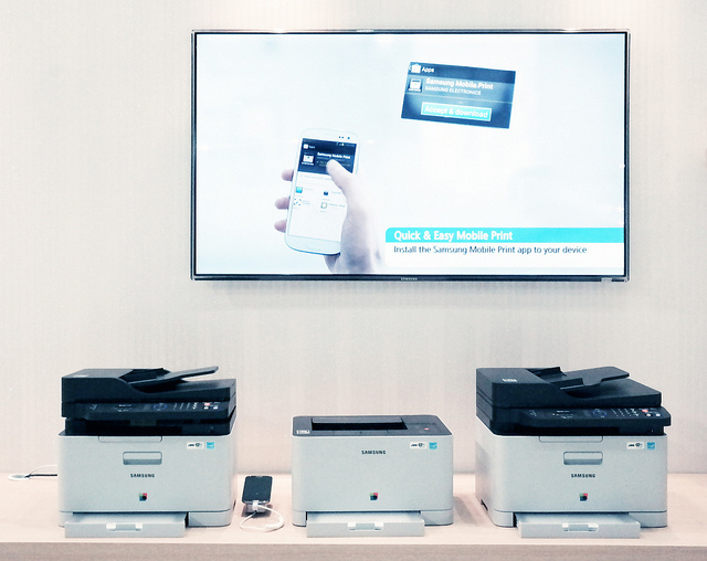 Samsung Wireless SMART Printers Now Available at Office Depot, OfficeMax and Staples