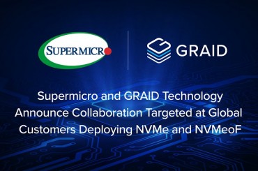 GRAID Technology and Supermicro Announce Collaboration Targeted at Customers Deploying NVMe and NVMeoF