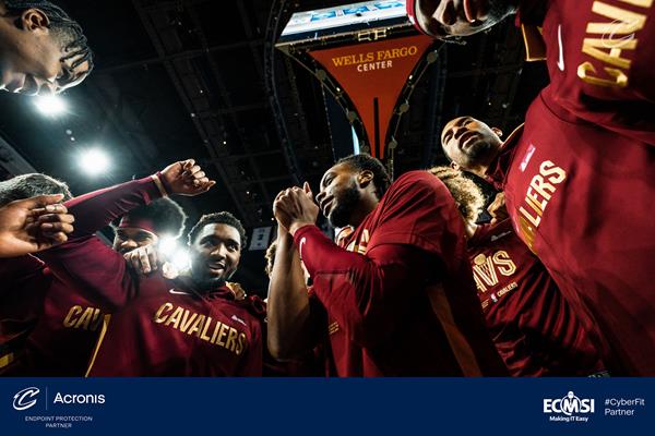 Acronis Welcomes ECMSI as New #TeamUp Partner for the Cleveland Cavaliers