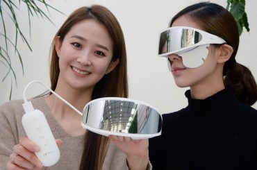 LG Electronics Unveils Eye Skin Care Device in S. Korea