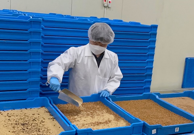 BGF Retail to Use Near-expired Food Items as Feed for Mealworms