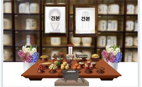 The eHaneul online memorial service, a collaborative effort between the Ministry of Health and Welfare and the Korea Funeral Culture Promotion Agency, made its debut during Chuseok in 2020. (Image courtesy of Yonhap)