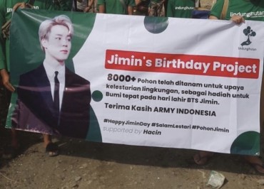 Indonesian BTS Fans Plant 8,000 Mangrove Trees to Celebrate Jimin’s Birthday