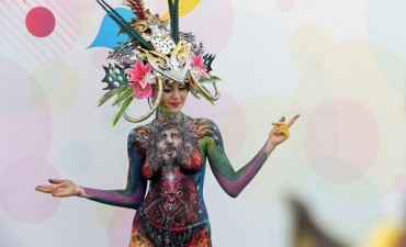 Daegu Hosts 10th International Body Painting Festival