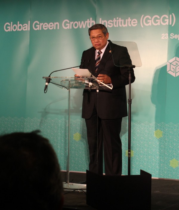 President Susilo Bambang Yudhoyono will be the new President of the GGGI Assembly and Chair of the Council. (image credit: Global Green Growth Institute)