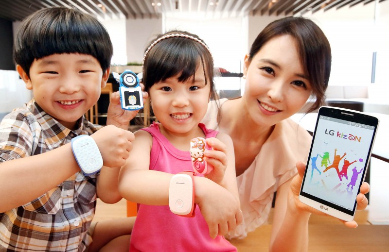 Introducing LG KizON, a Wearable Designed for Kids