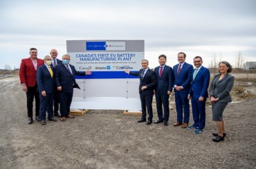 LGES, Stellantis to Receive Up to C$15 bln in Incentives for Ontario Battery Venture
