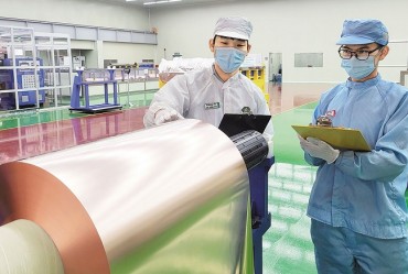 Lotte’s New Copper Foil Unit Eyes 30 pct Global Market Share by 2028