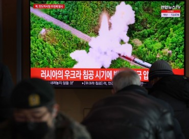 N. Korea Fires 1 Ballistic Missile Toward East Sea: S. Korean Military