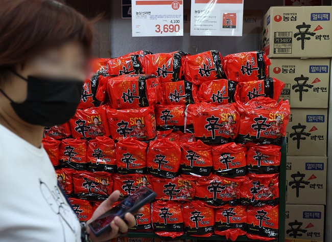 Nongshim’s Q2 Net Profit Jumps Over 60 pct on Higher Demand, Growth in Overseas Markets