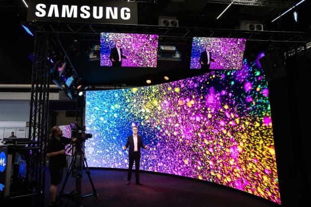 Samsung Unveils Innovative 'The Wall for Virtual Production' at IBC 2023 in Amsterdam1