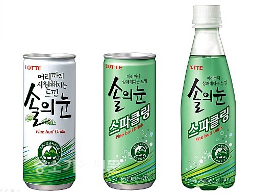 ""The mixology trend, which involves blending alcohol and beverages according to one's taste preferences, has contributed to increased sales of Sol'e Eye." said an official with Lotte Chilsung Beverage 